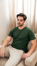 Camiseta Masculina Básica Slim
