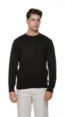 Suéter Tricô Texturizado Preto