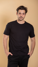 Camiseta Masculina Básica De Algodão Egípcio