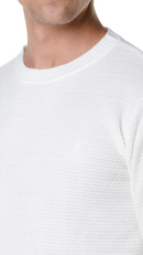 Suéter Tricô Texturizado Off-White