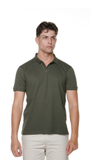 Camisa Polo Masculina Gola V