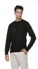 Suéter Tricô Texturizado Preto