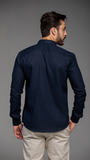 Camisa Social Masculina De Linho