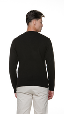 Suéter Tricô Texturizado Preto