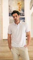 Camisa Polo Lisa Masculina