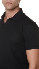 Camisa Polo Masculina Gola V