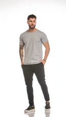 Camiseta Masculina Básica Gola Canoa