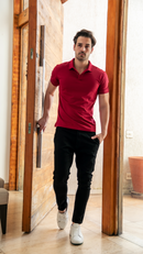 Camisa Polo Lisa Masculina